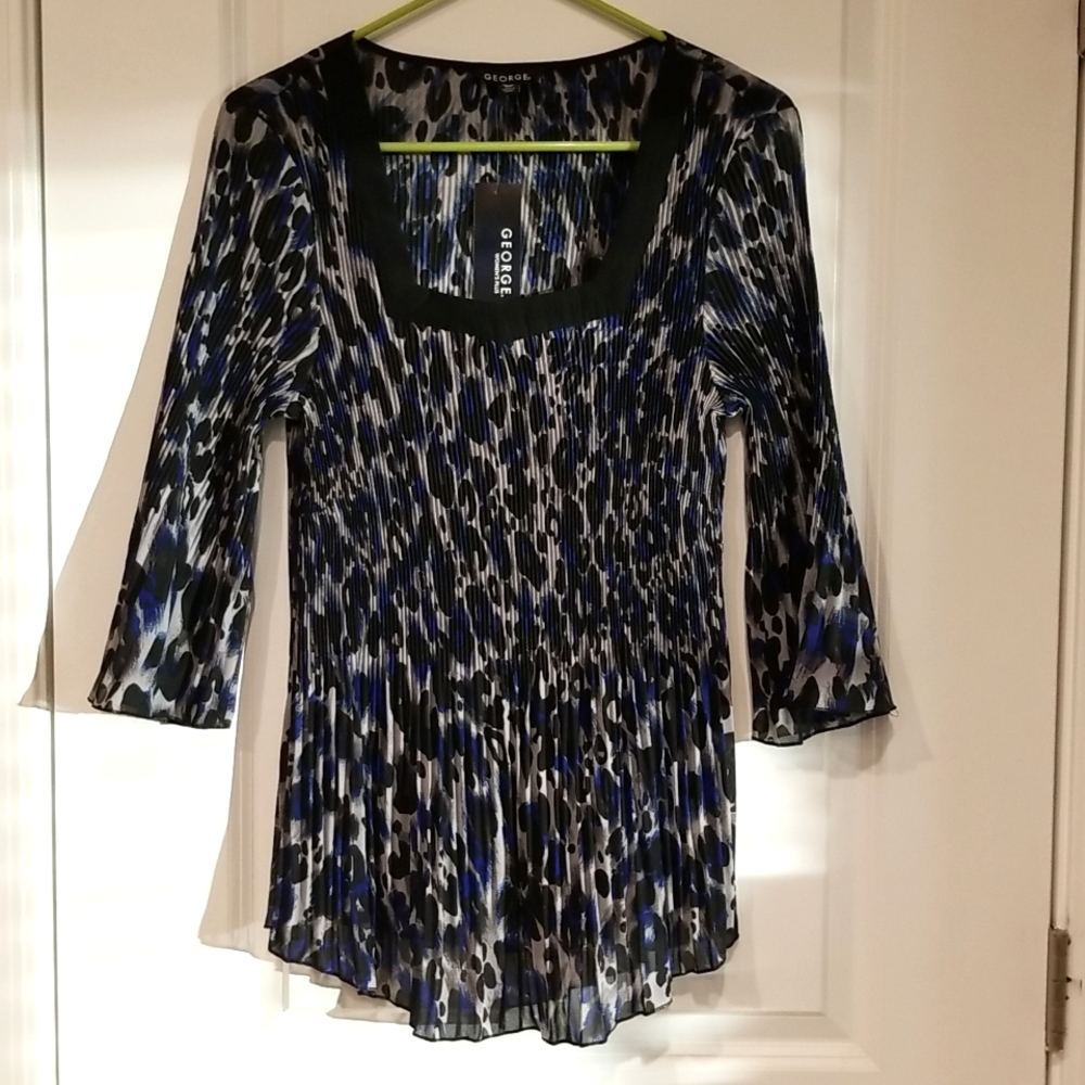 Leopard print blouse